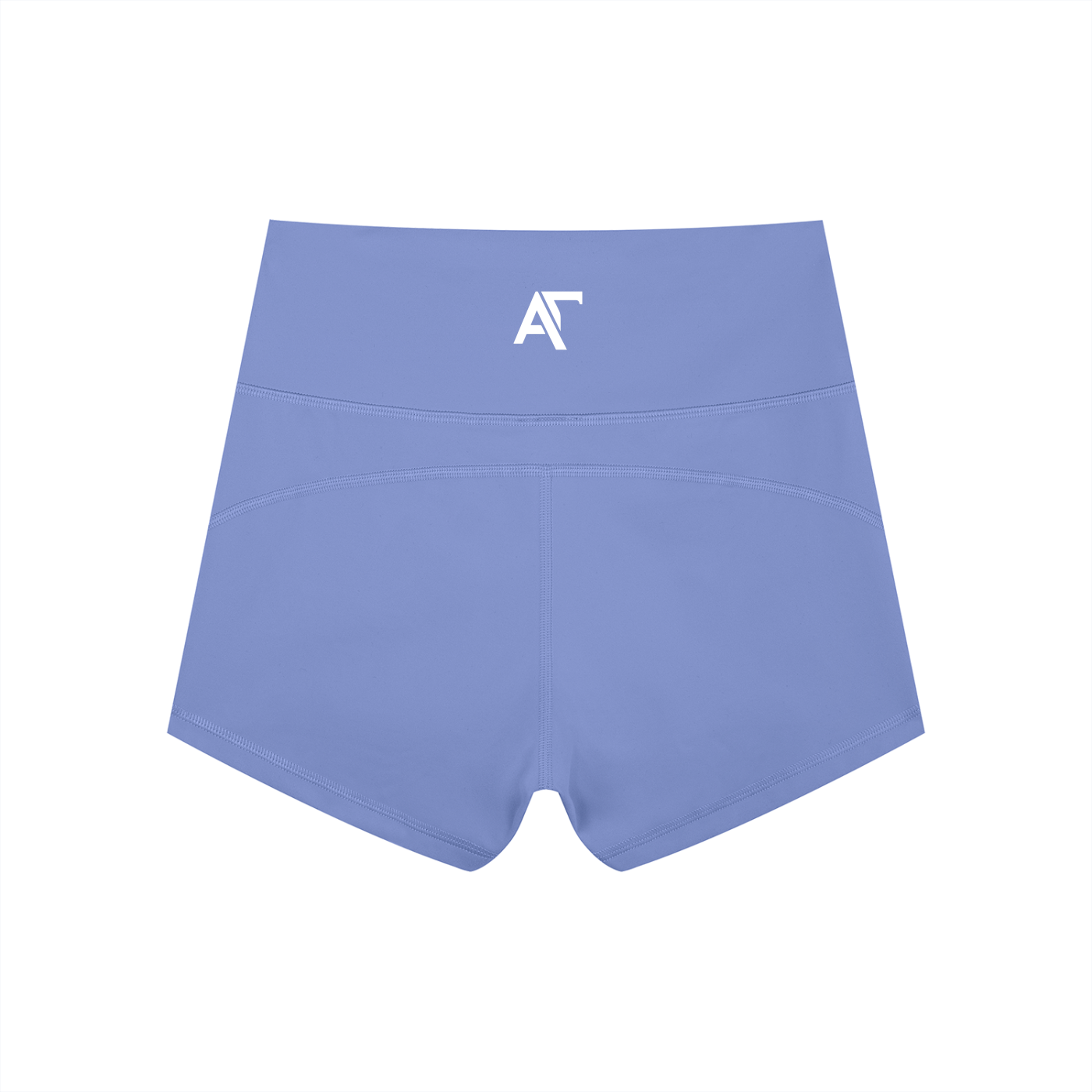 Athletic Club “Lilac” High-Waist Yoga Shorts