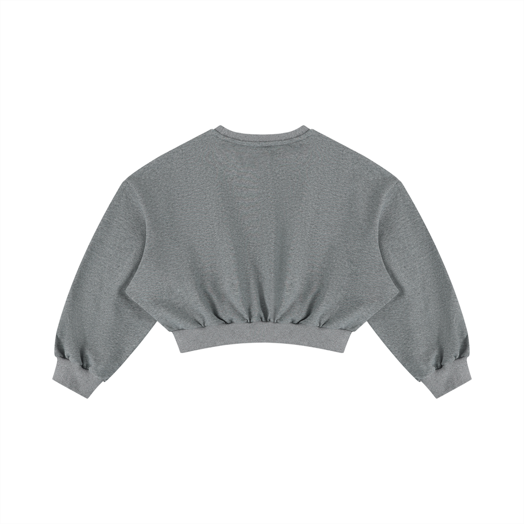 Athletic Club “Baby Blue” Cropped Crewneck Sweatshirt