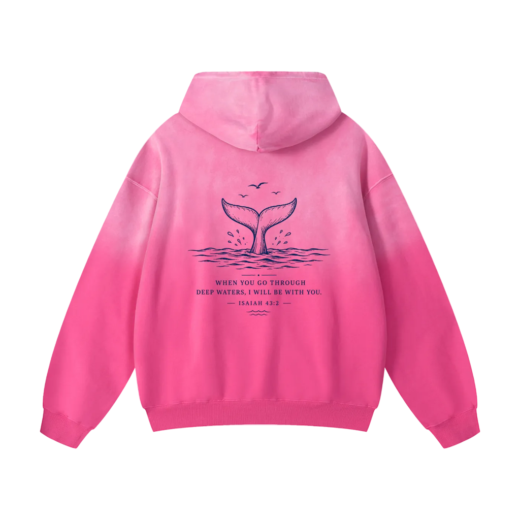 Whale’s Tale Sunfade Oversized Hoodie