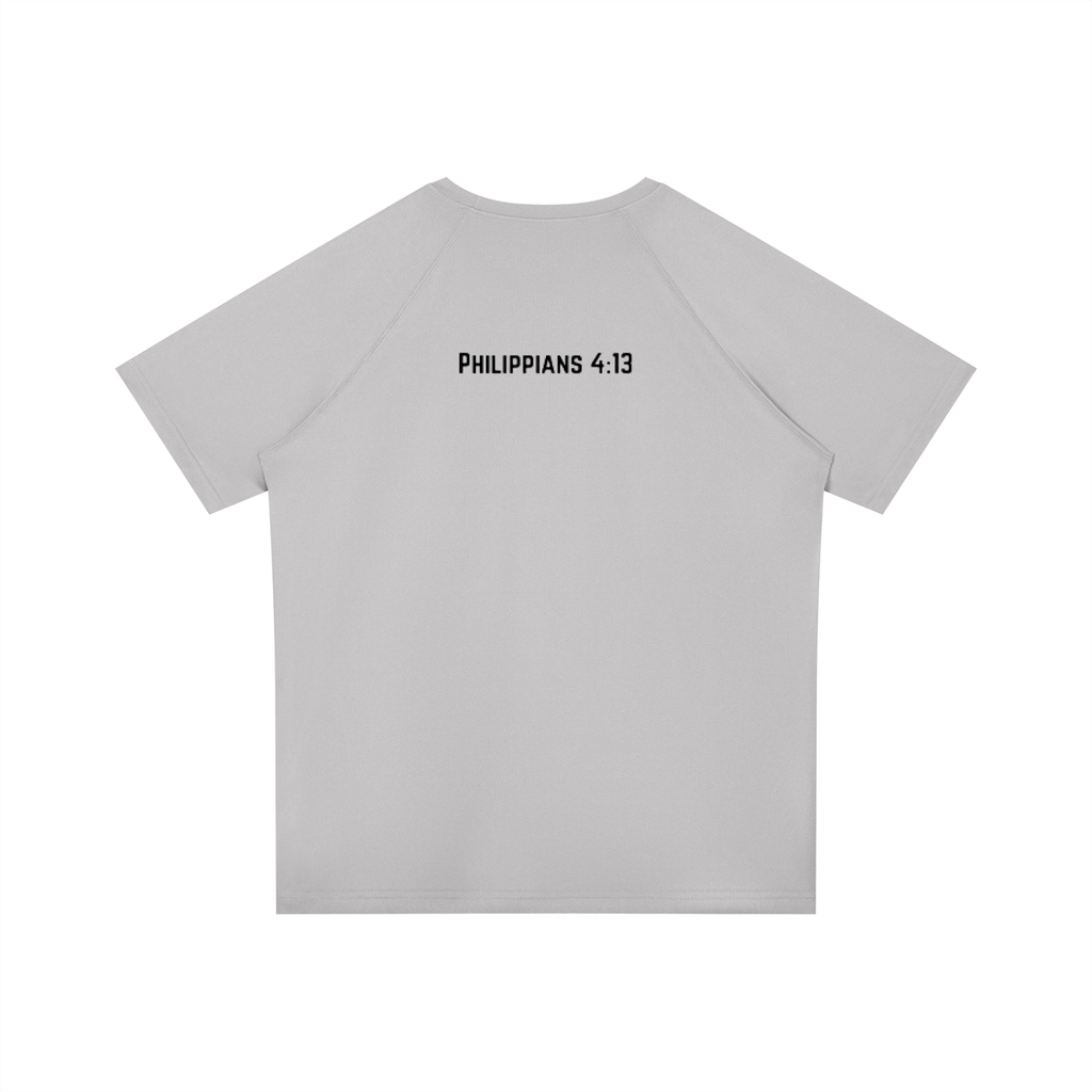 Philippians 4:13 Raglan Sleeve Performance T-Shirt
