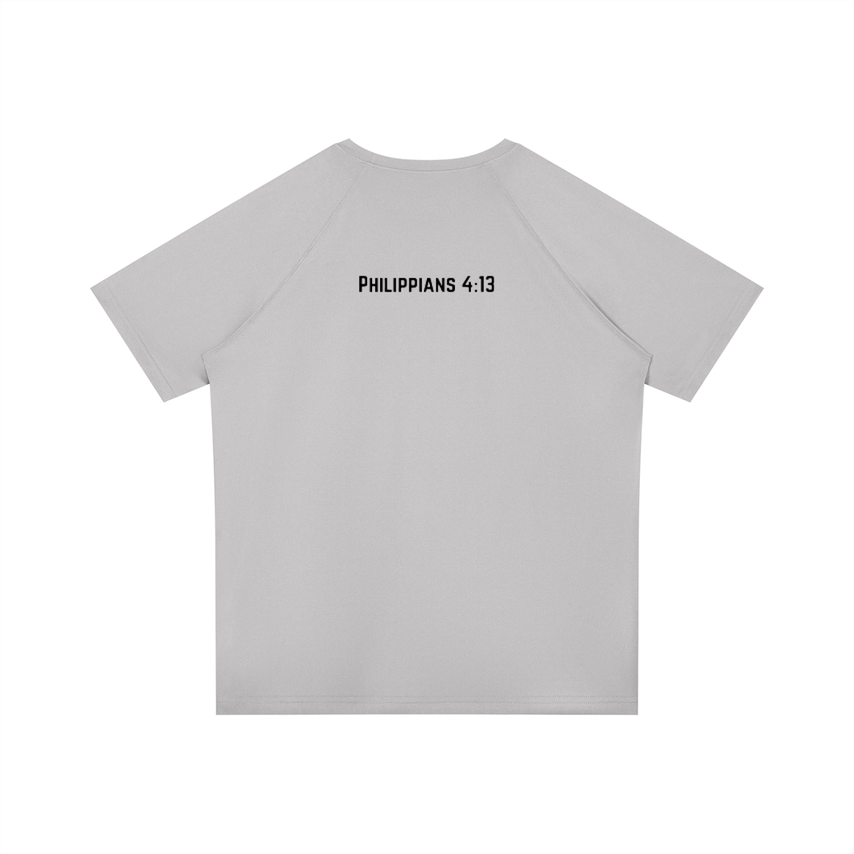 Philippians 4:13 Raglan Sleeve Performance T-Shirt