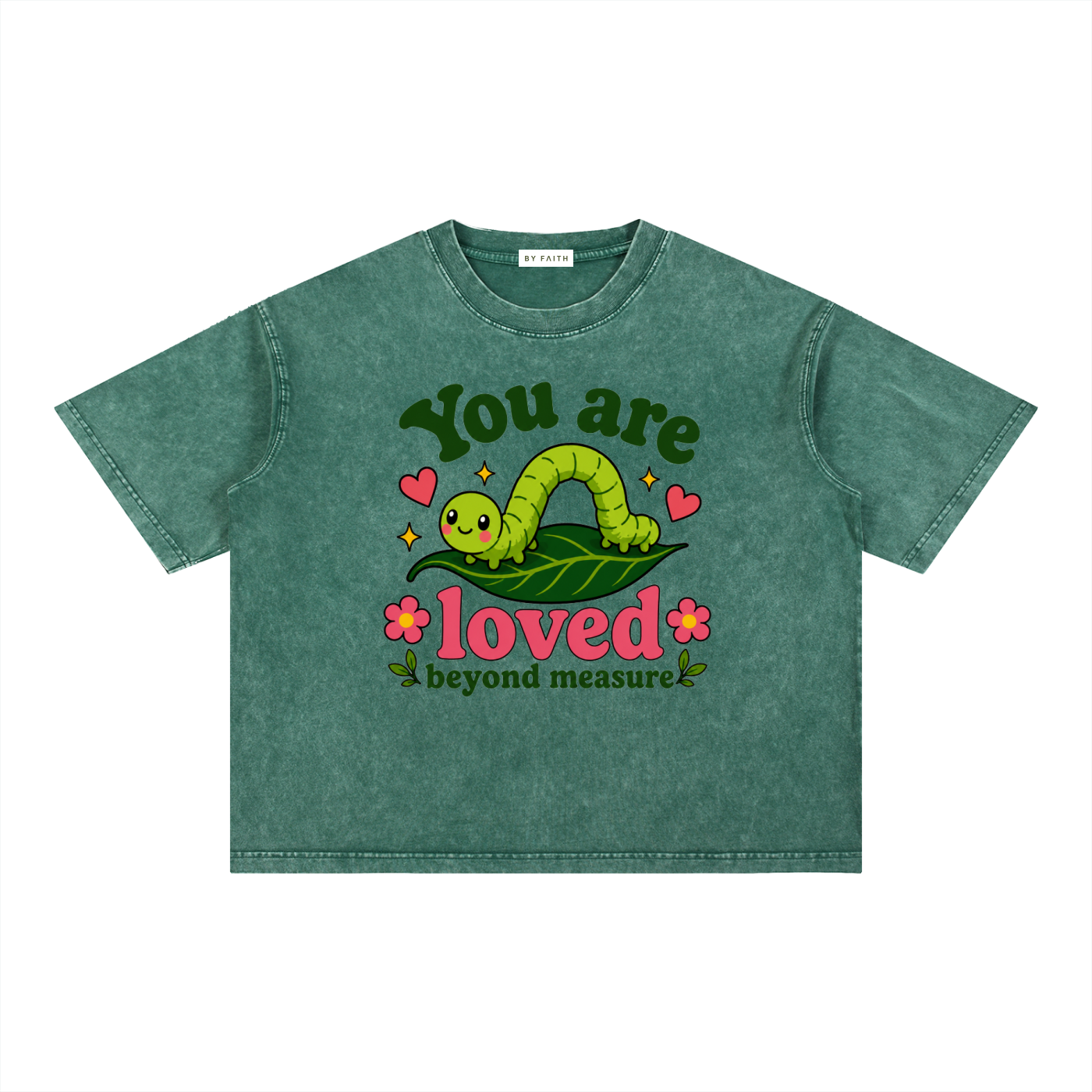 You Are Loved Boxy Cotton T-Shirt