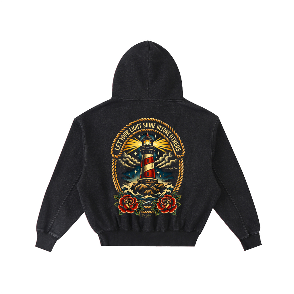 Let Your Light Shine Lighthouse Hoodie