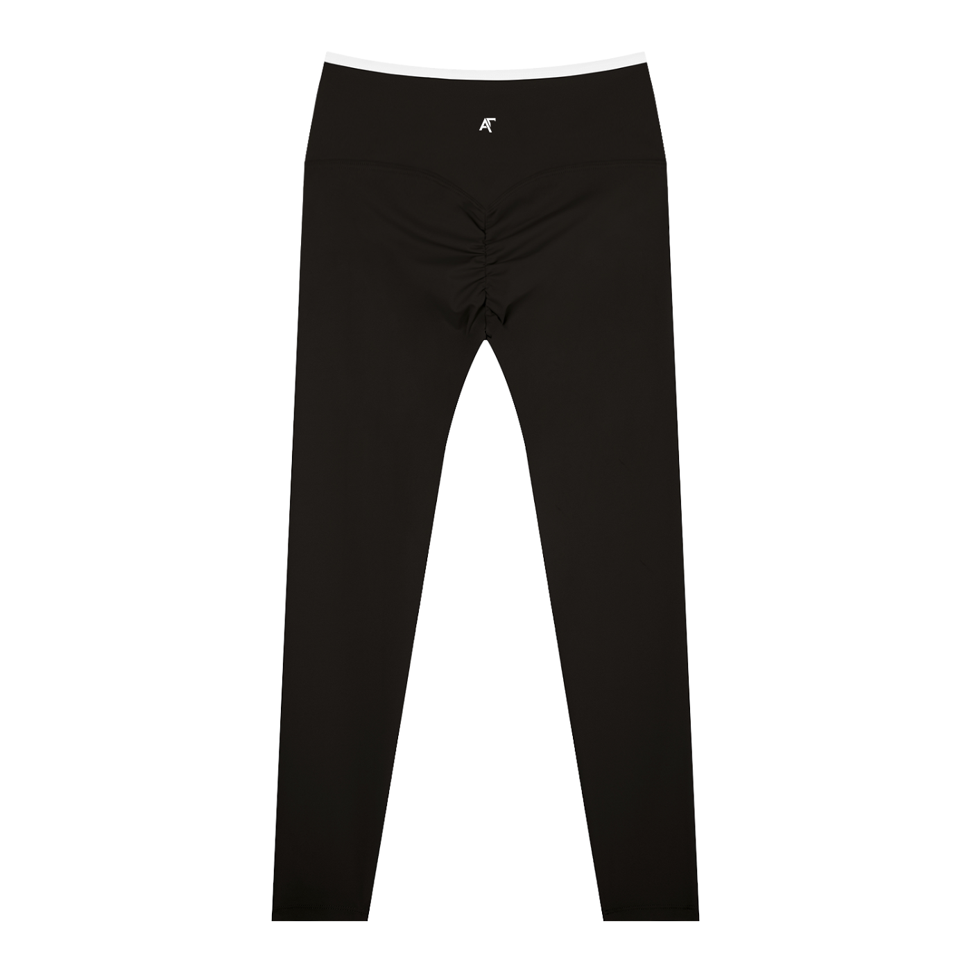 Trimmed High-Waisted Yoga Leggings