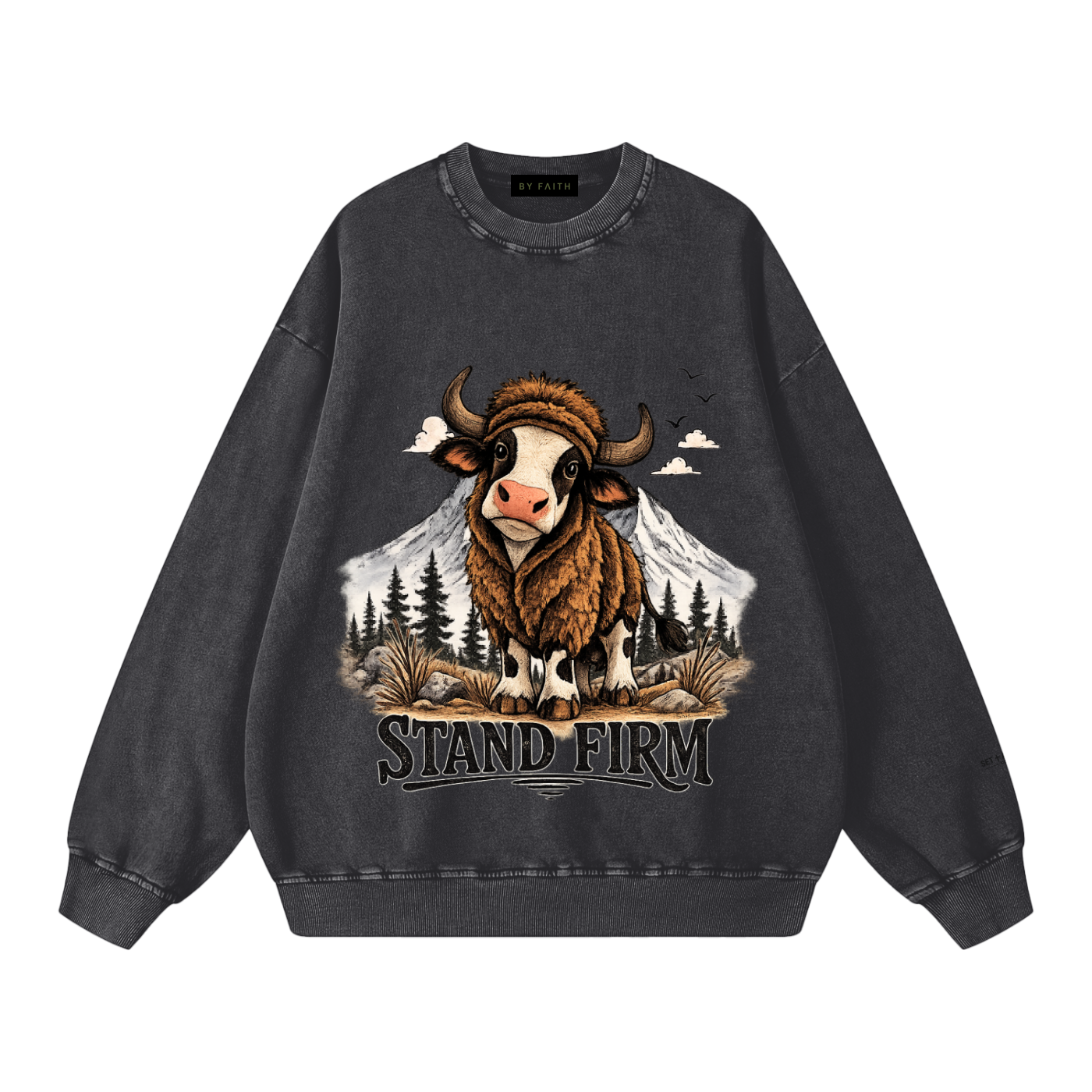 Stand Firm Premium Oversized Sweatshirt