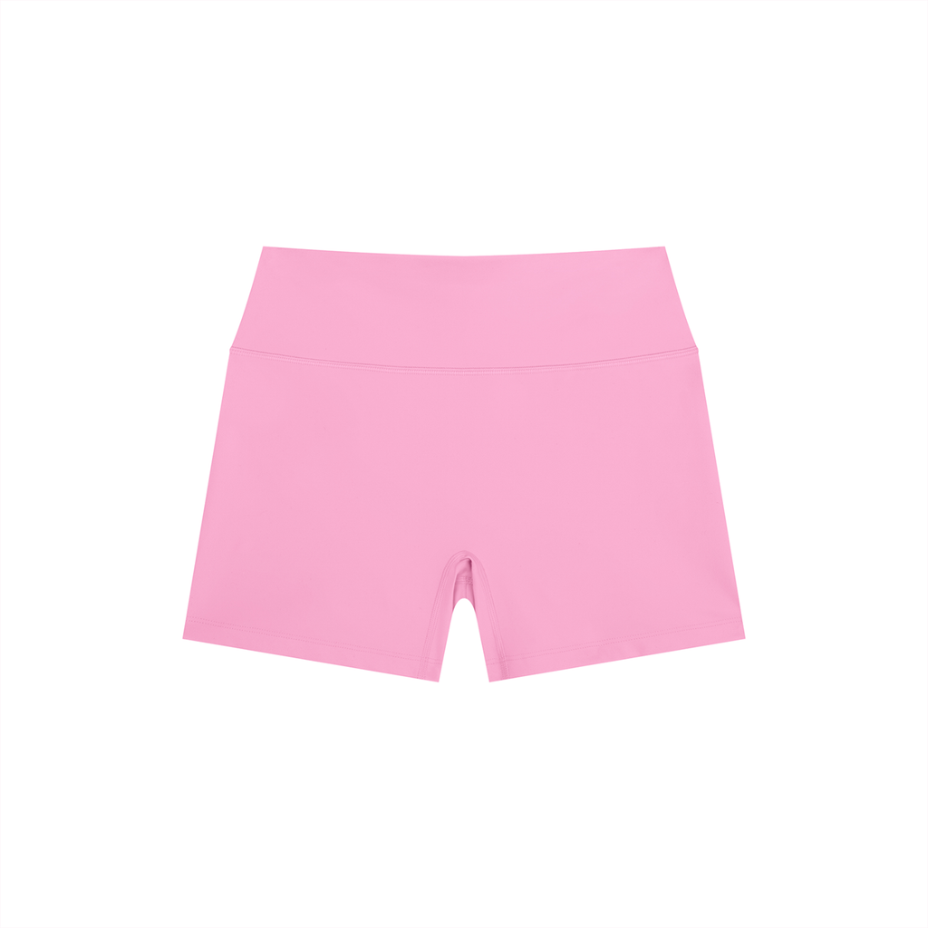 Athletic Club “Bubblegum Pink” High Rise Yoga Shorts