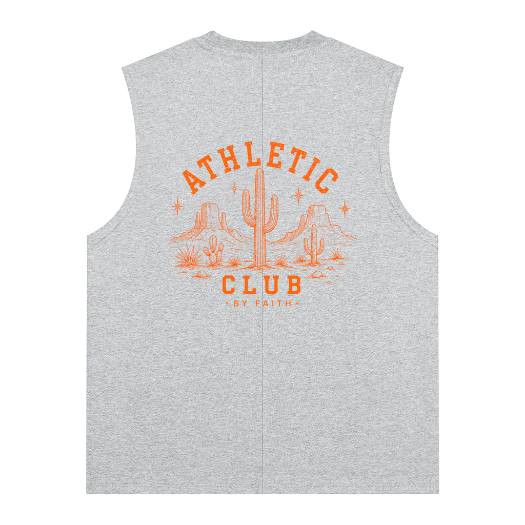 By Faith Athletic Club Goes Western Men’s Desert Tank