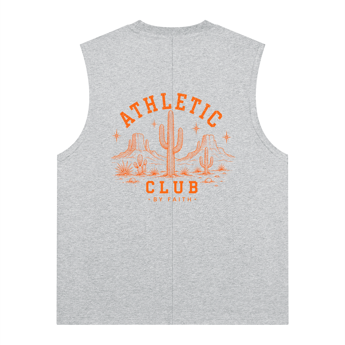 By Faith Athletic Club Goes Western Men’s Desert Tank