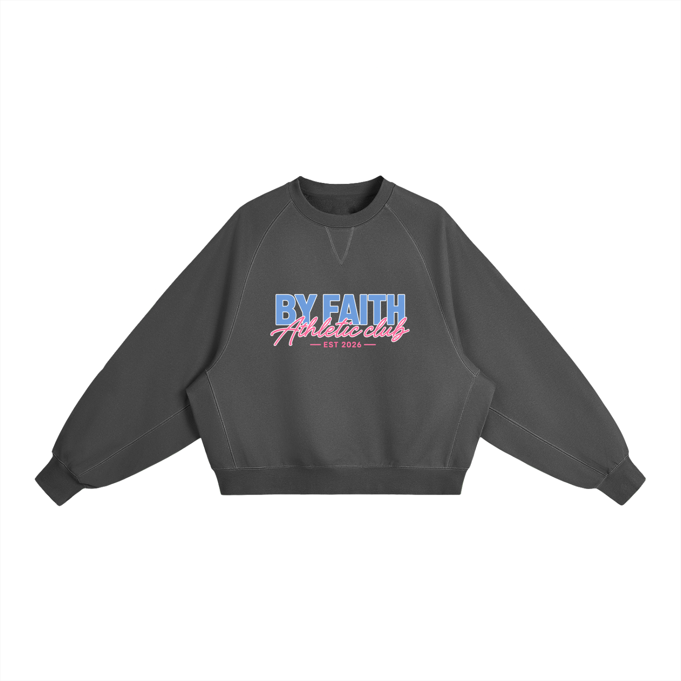 Athletic Club “Cotton Candy” Boxy Sweatshirt