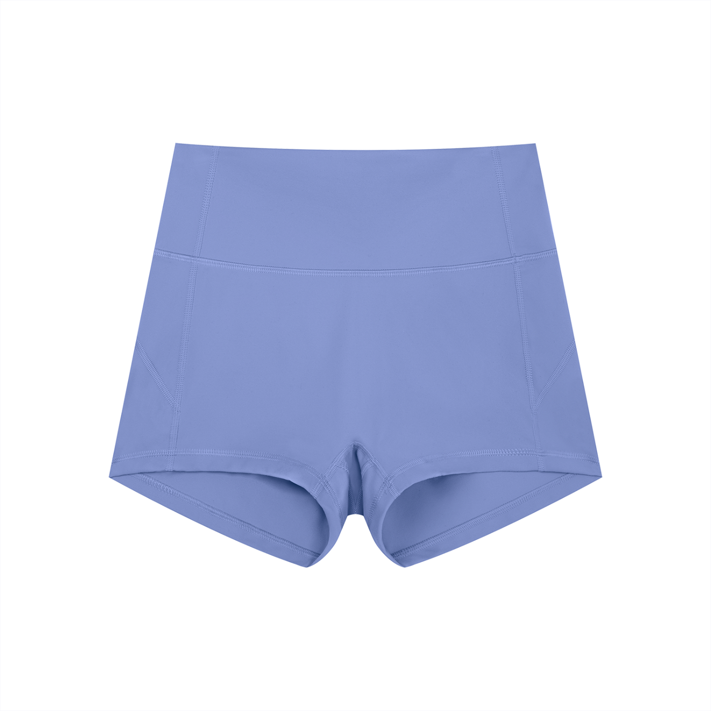 Athletic Club “Lilac” High-Waist Yoga Shorts