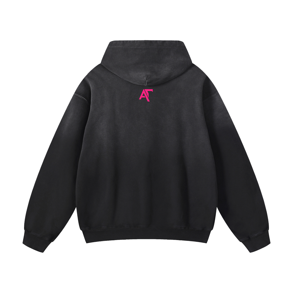 Set Apart Co. Script Hoodie - Hot Pink