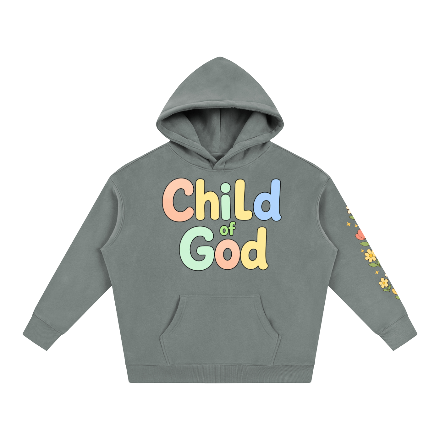 By Faith Child Of God Oversize Hoodie