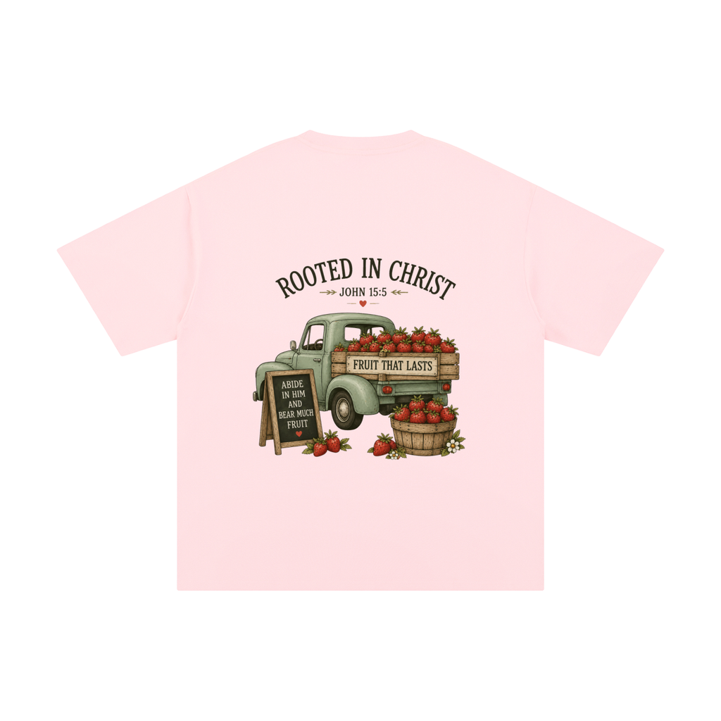 Rooted In Christ Pure Cotton T-Shirt