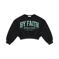 Athletic Club “Mint” Cropped Crewneck Sweatshirt