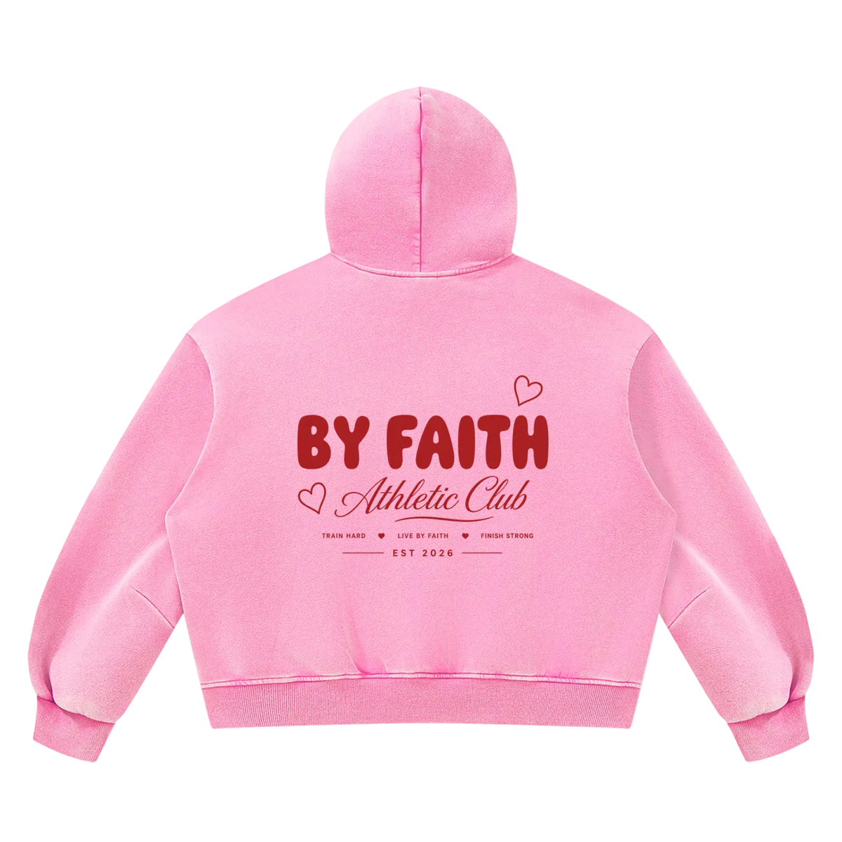 Athletic Club “Love” Boxy Hoodie