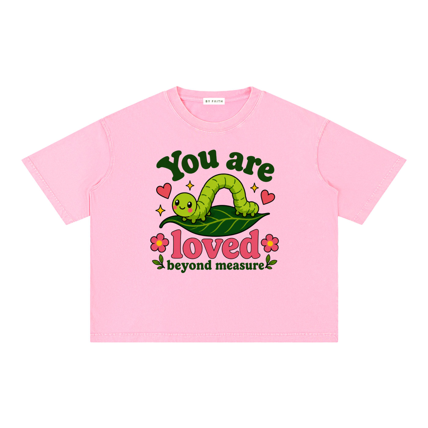 You Are Loved Boxy Cotton T-Shirt