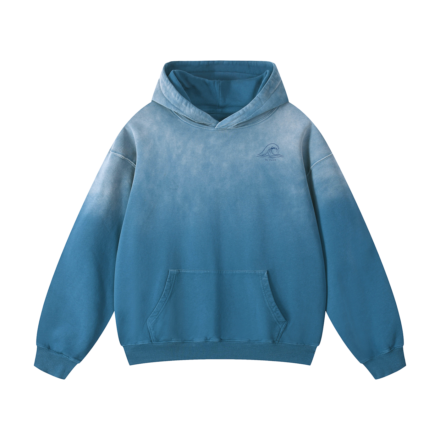Be Still Turtle Sunfade Oversized Hoodie