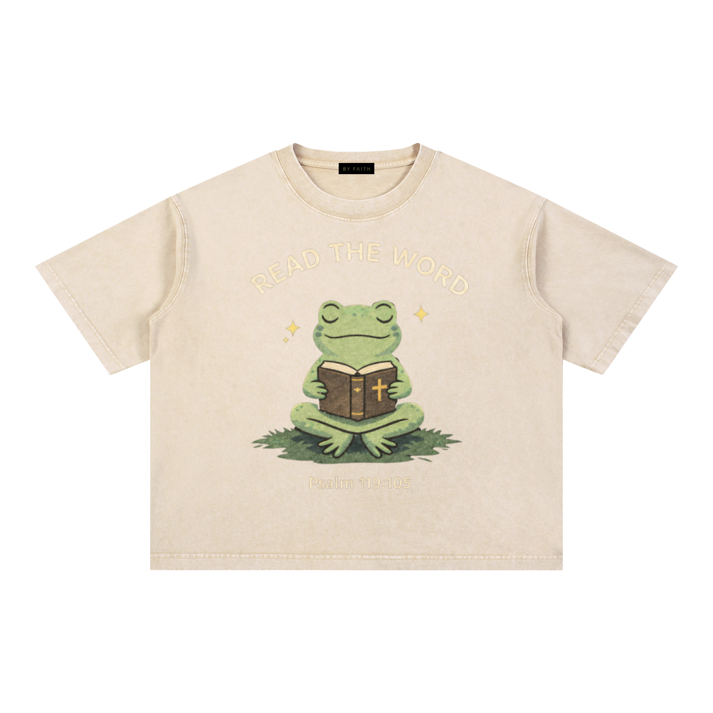 Read The Word Boxy Cotton T-Shirt