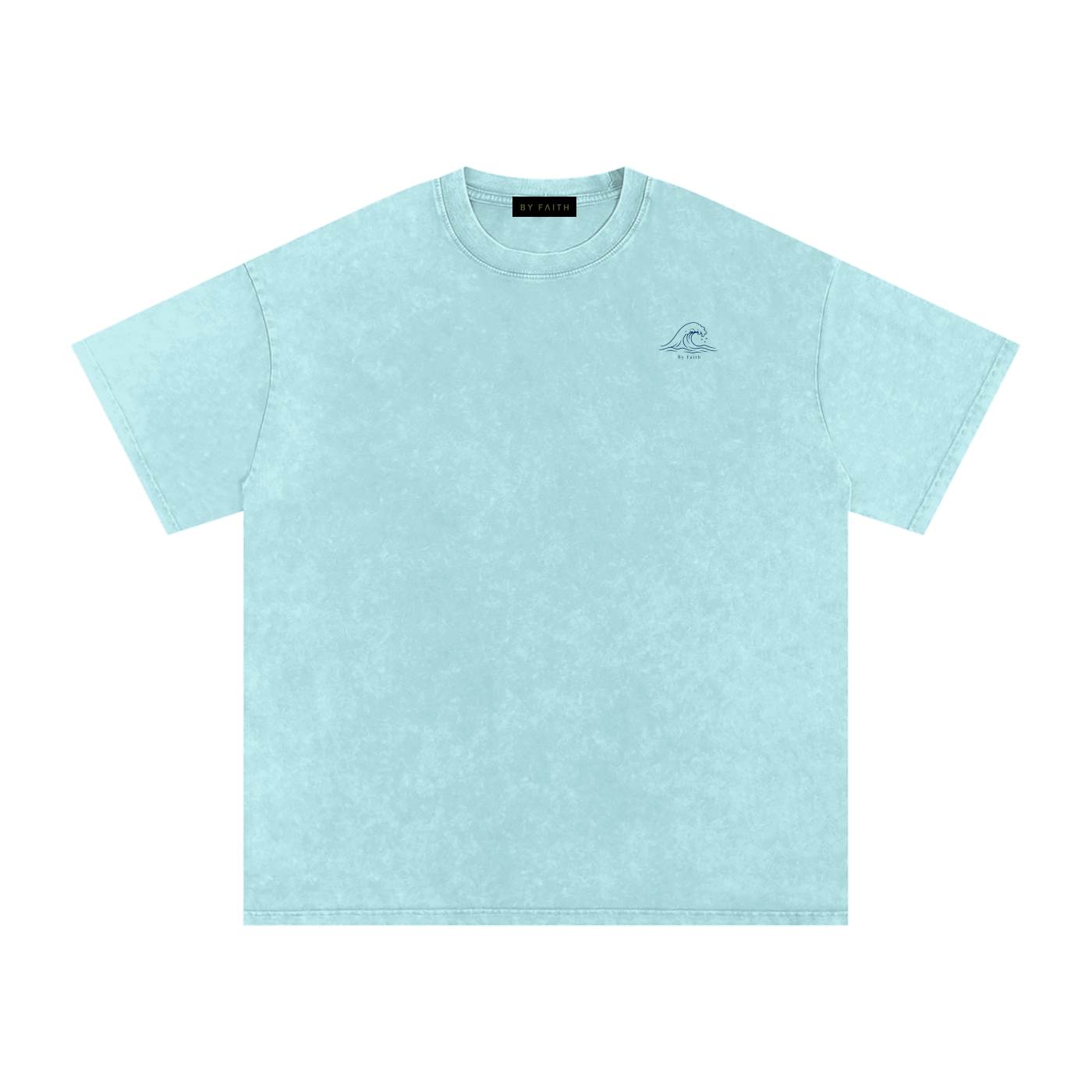 Sunset Snow Washed Oversized Cotton T-Shirt