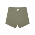 Athletic Club “Olive” Cropped high waist yoga shorts