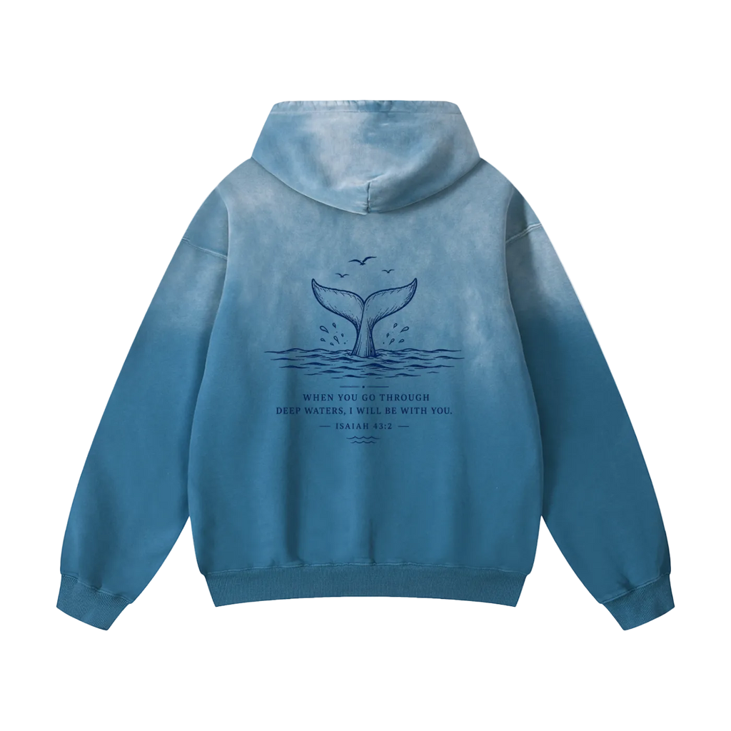 Whale’s Tale Sunfade Oversized Hoodie