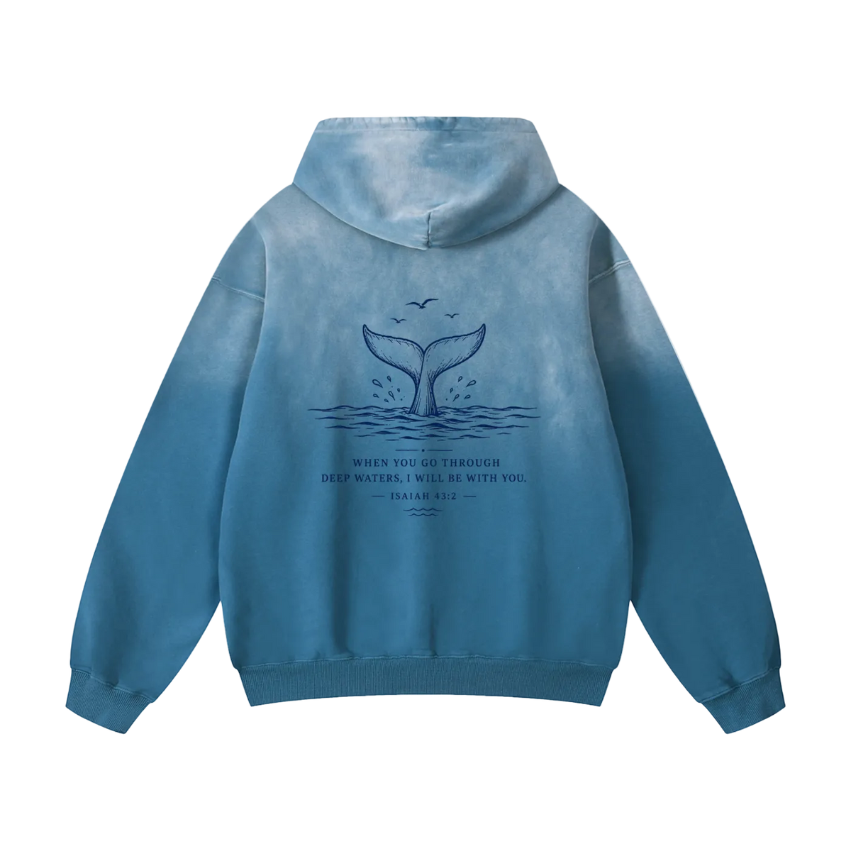 Whale’s Tale Sunfade Oversized Hoodie