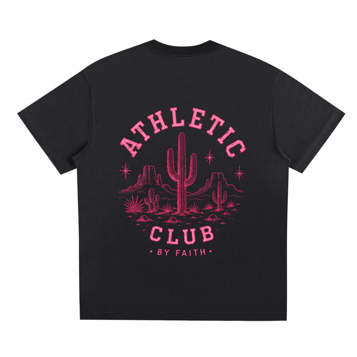 By Faith Athletic Club Goes Western Desert Tee
