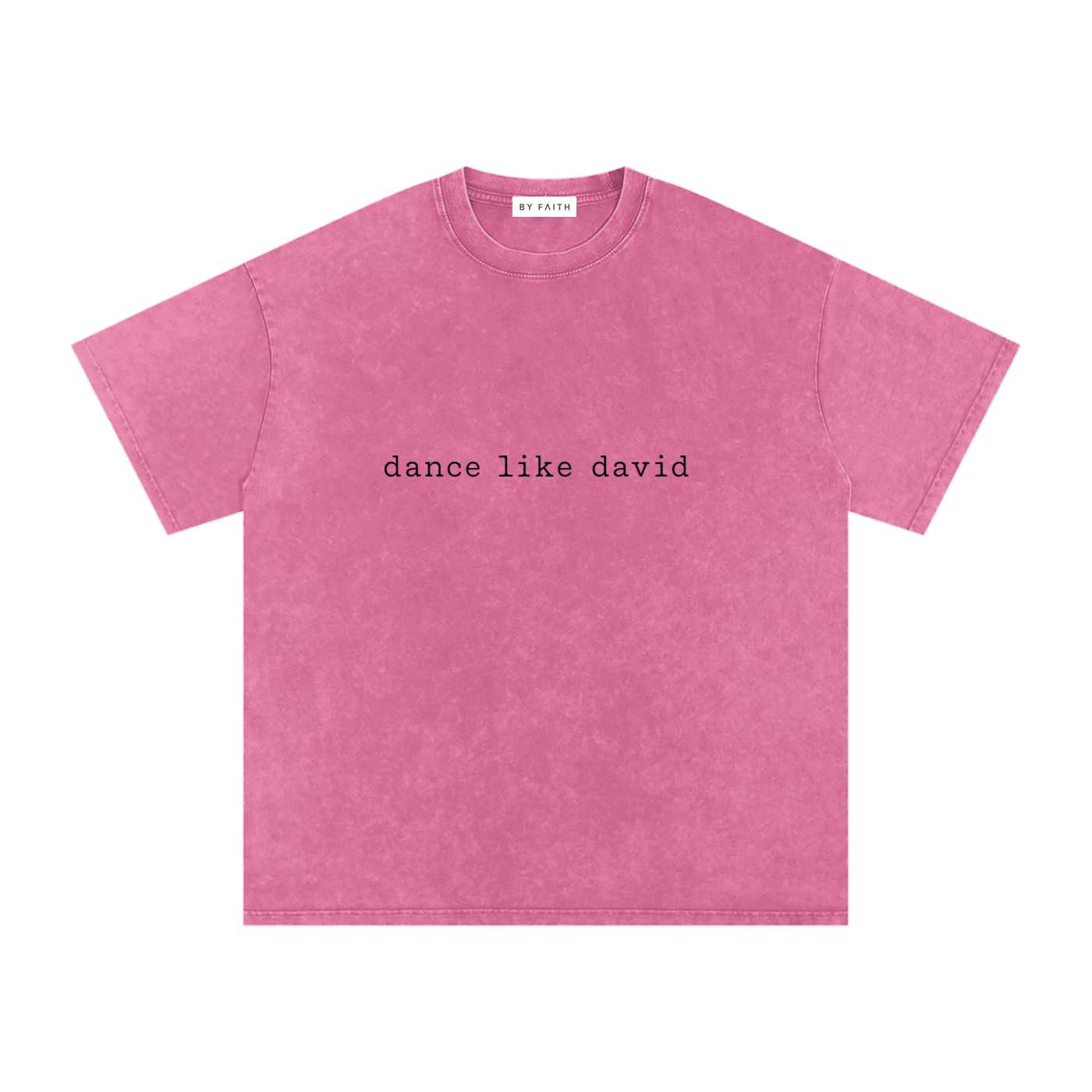 By Faith “Dance Like David” Oversized Cotton T-Shirt